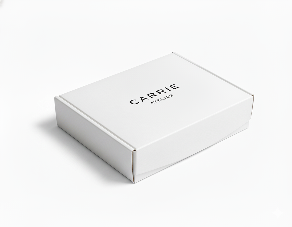 Carrie Atelier signature packaging