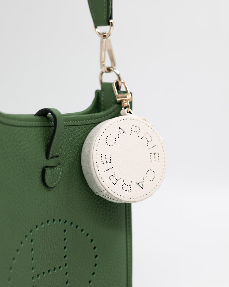 THE ROUND CARRIE CASE - CREAM