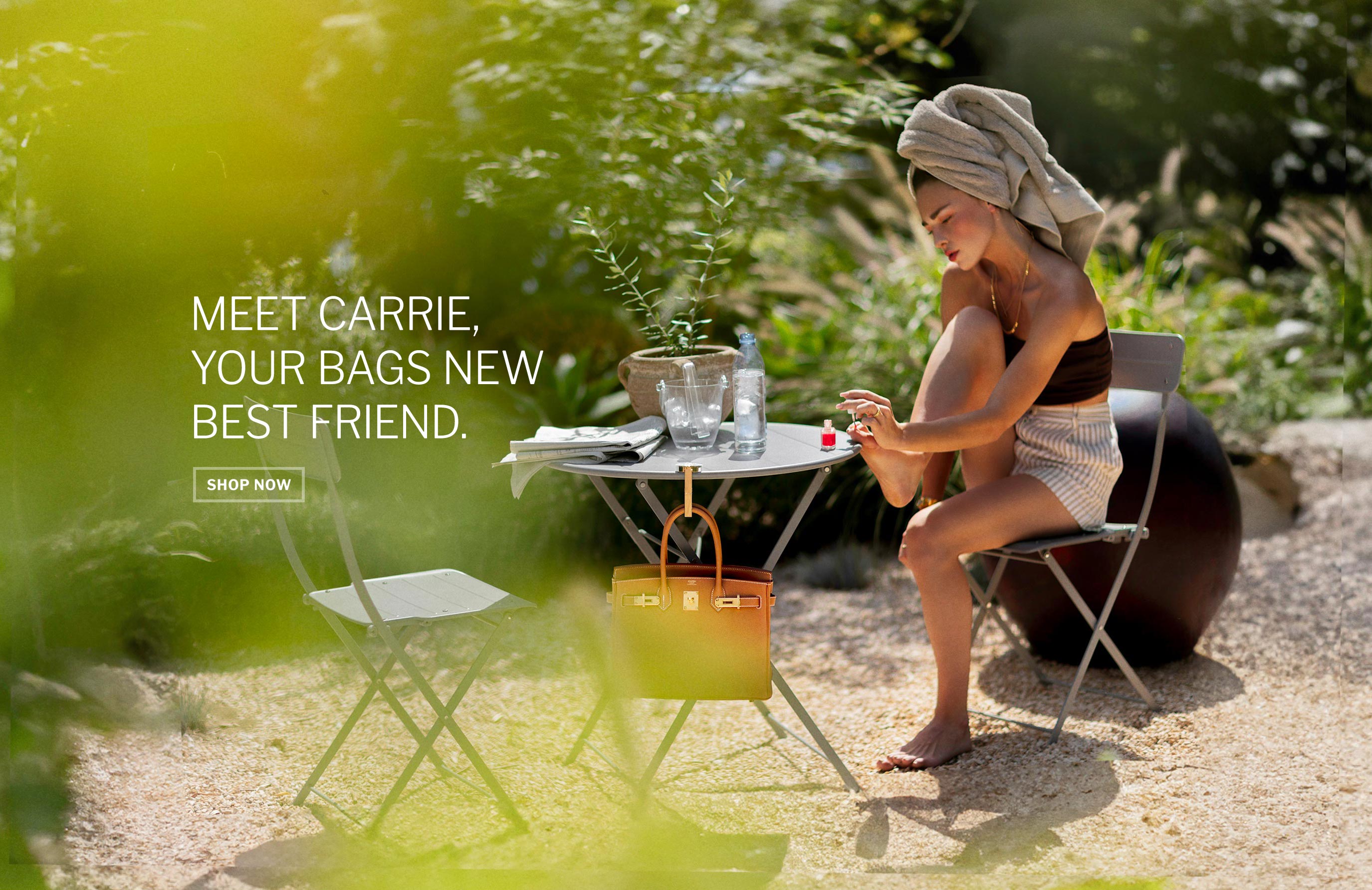 CARRIE® IN ROSE GOLD - BAG HOOK FOR DESIGNER BAGS – Carrie Atelier
