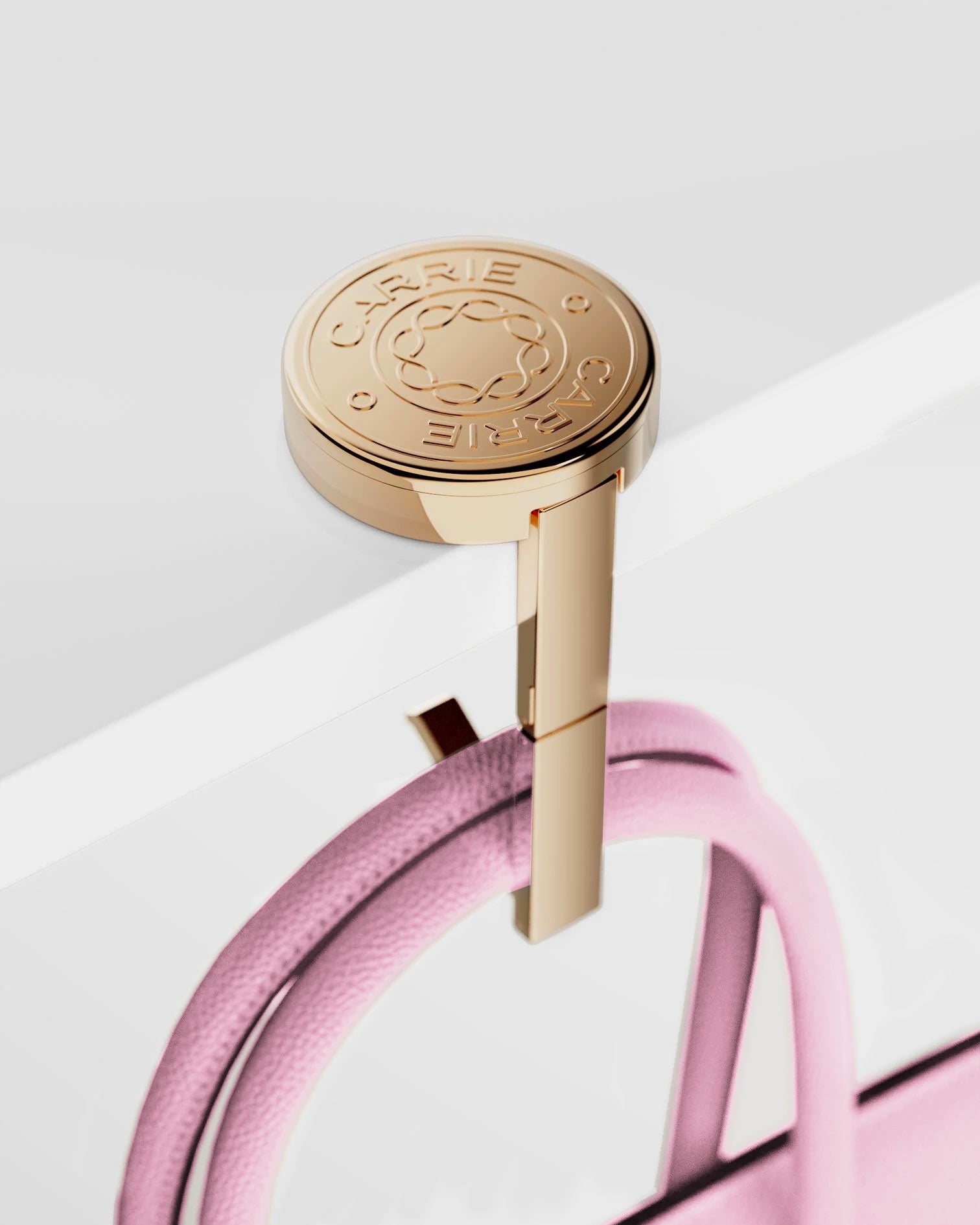 CARRIE® IN ROSE GOLD - BAG HOOK FOR DESIGNER BAGS – Carrie Atelier